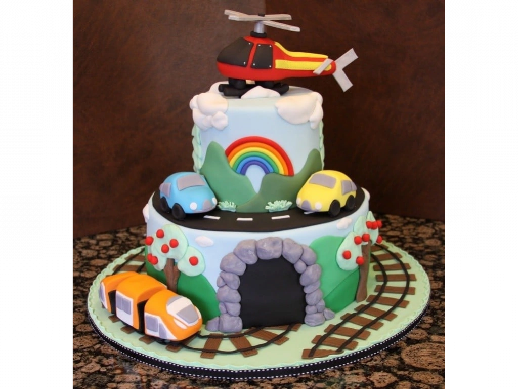 Торта с хеликоптер