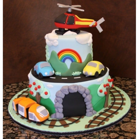 Торта с хеликоптер