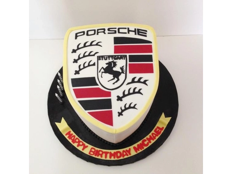 Торта за рожден ден Porsche