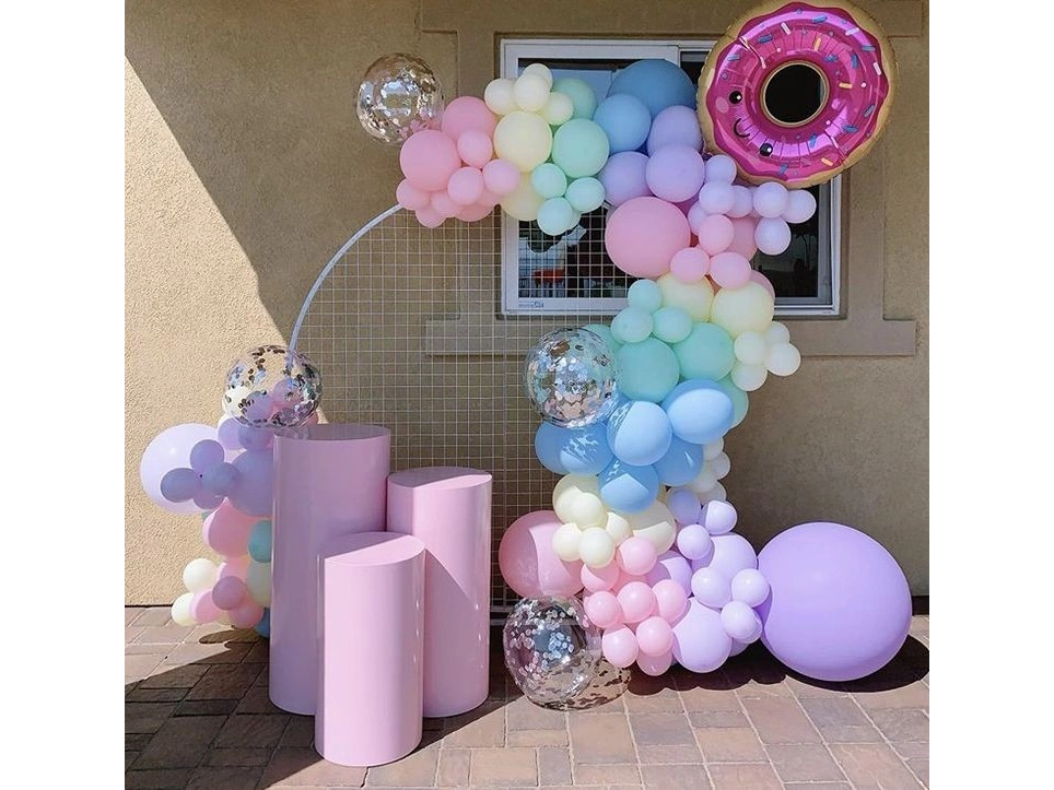 Гирлянд от балони за момиче